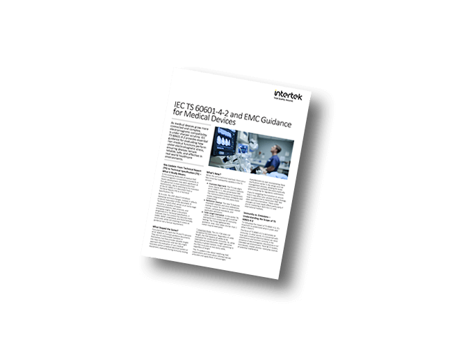 IEC TS 60601-4-2 and EMC Guidance for Medical Devices | Fact Sheet